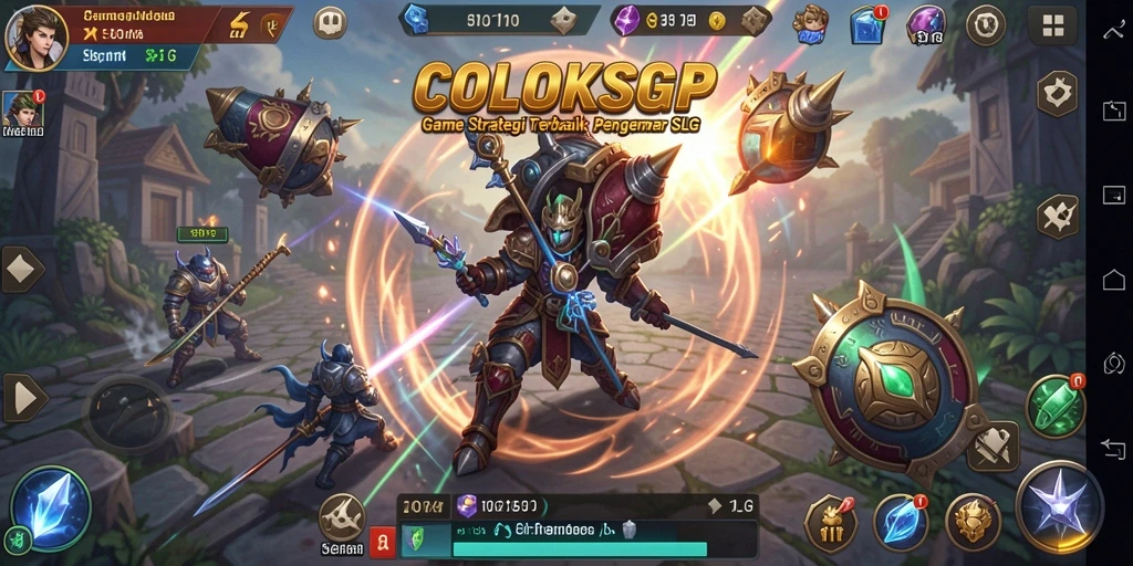 Tampilan gameplay COLOKSGP yang menarik dan interaktif dalam dunia strategi.