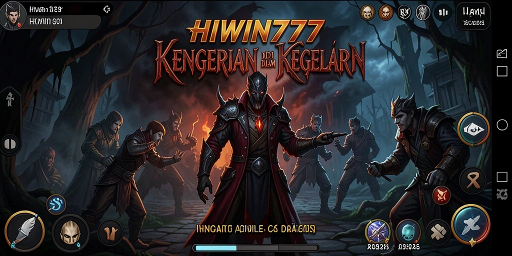 Gameplay menegangkan HIWIN777 dengan suasana horor yang mendalam.