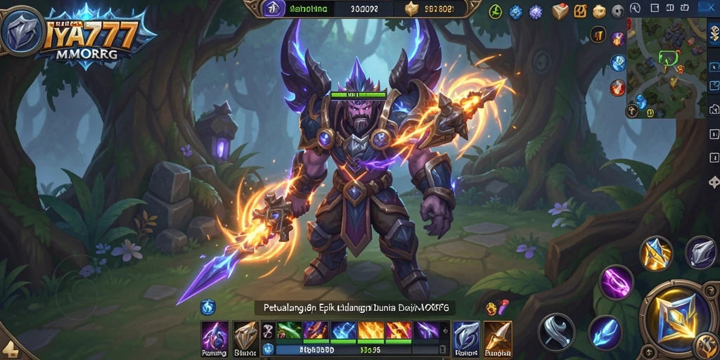 Tampilan gameplay IYA777 yang epik dan mendebarkan.