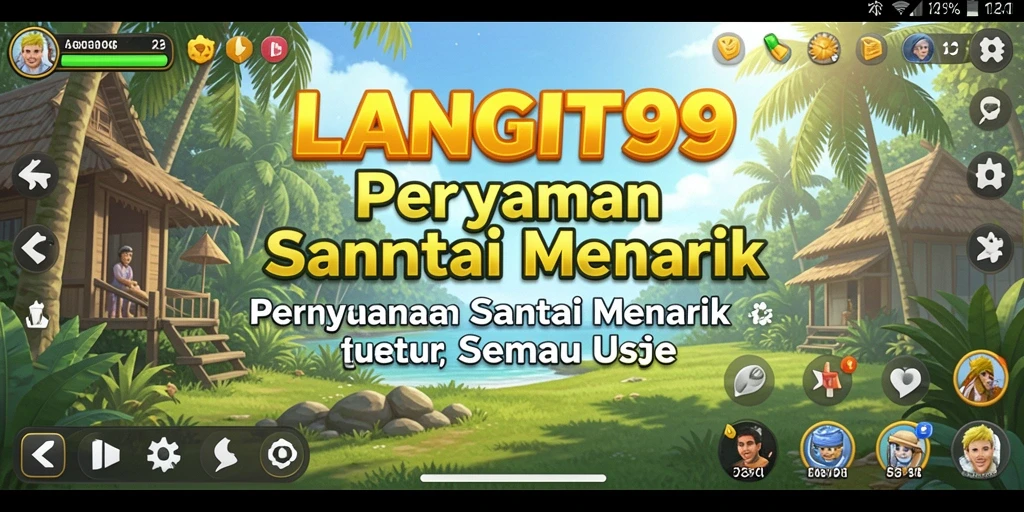 Tampilan gameplay seru LANGIT99 dalam aksi.