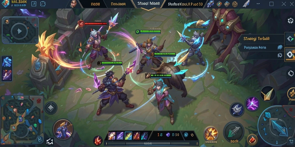 Gameplay seru MLBB8 dengan strategi menantang.