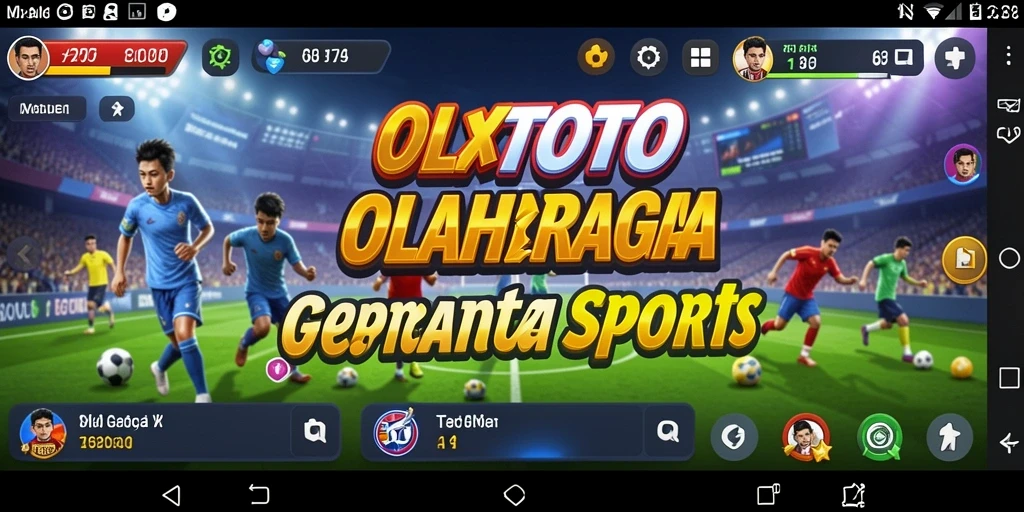 Tangkapan layar utama OLXTOTO yang menampilkan aksi olahraga yang intens.