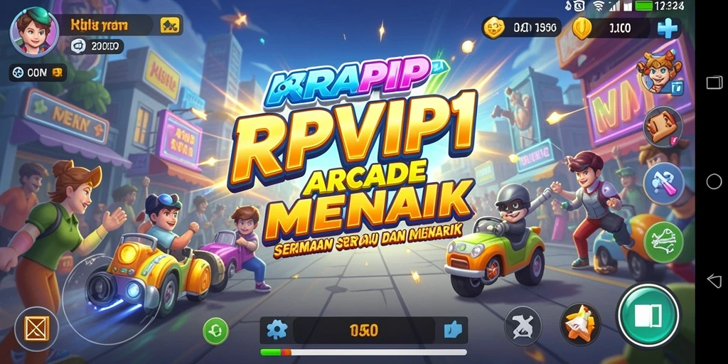 Tampilan seru gameplay RPVIP1 yang menantang dan penuh aksi.