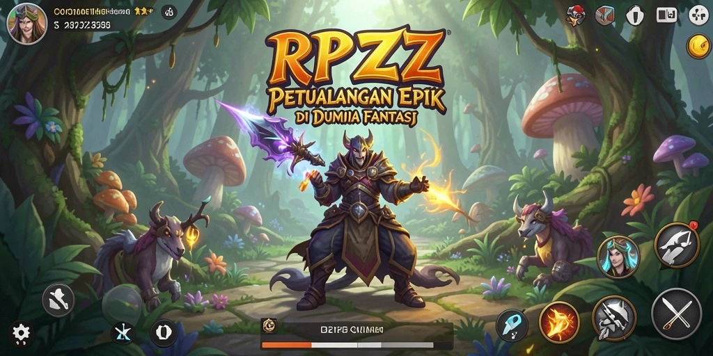 Tampilan gameplay RPZZZ yang mendebarkan dan penuh aksi.
