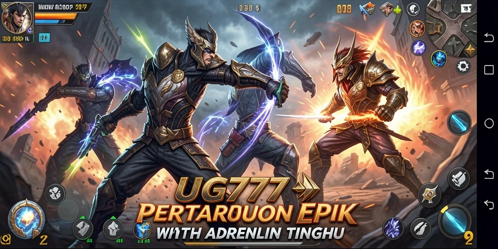 Gameplay penuh aksi dalam UG777 dengan pertarungan yang menegangkan.
