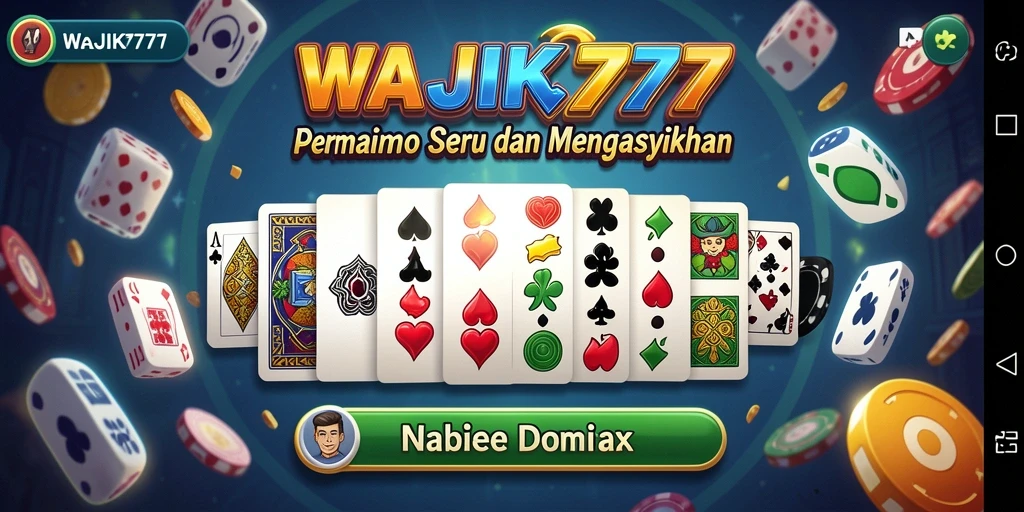 Tampilan gameplay WAJIK777 yang mendebarkan dan interaktif.